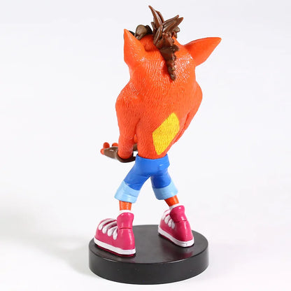 💥 Crash Bandicoot PVC Figure – Phone & Controller Holder Model | Epic Collectible Toy & Gift | Fun Gaming Accessory 🎮📱