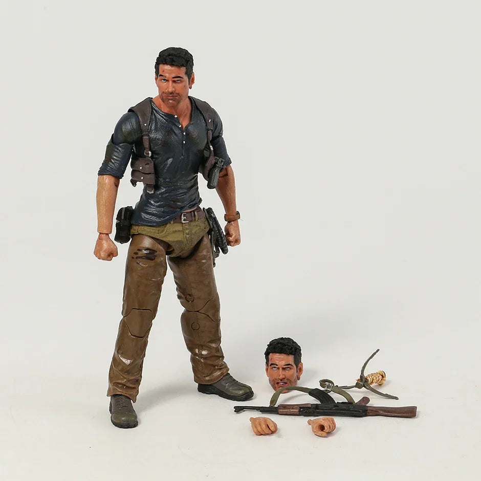 🎮 Nathan Drake Figure – Ultimate Action Pose PVC Collectible | Adventure Game Icon 🌍💥