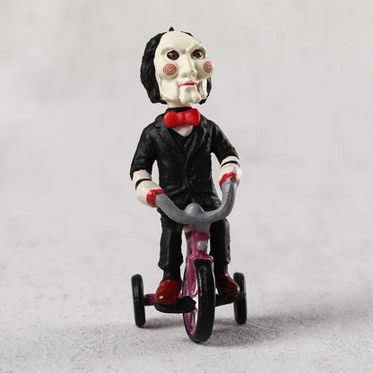 💀 Saw Billy Mini Figure – Creepy Thriller PVC Collectible | Horror Movie Toy