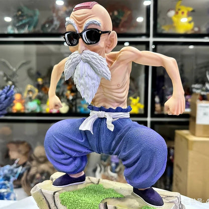 🔥 18CM Dragon Ball Master Roshi Figure – Kame Sennin PVC Action Toy | Epic Desktop Decoration & Collectible Gift 💥⚡ "The legendary turtle hermit is here!"