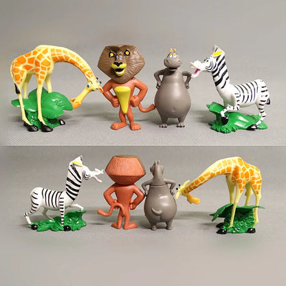 🦁 Madagascar Movie Figures 🦓 – Iconic Animal Collectibles for Kids & Fans