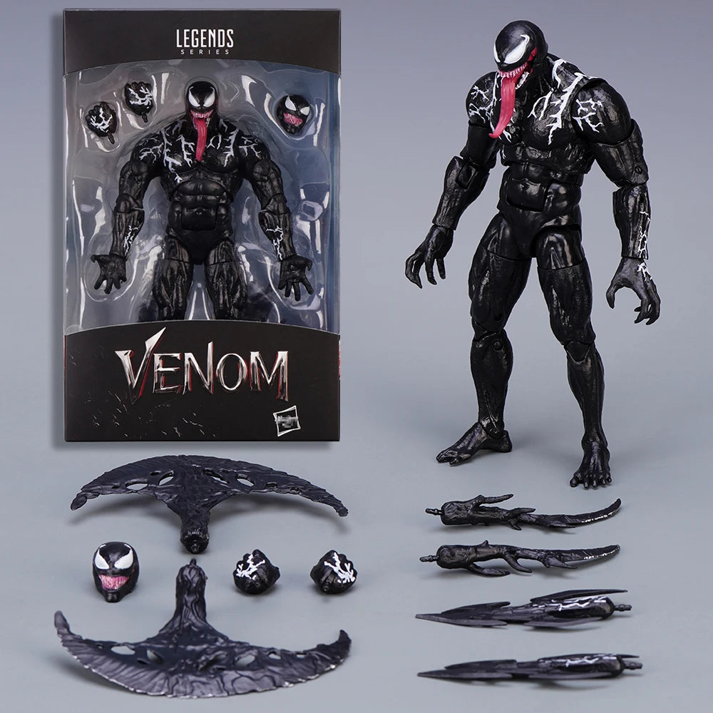 💥🔥 Venom Action Figure – Fierce PVC Collectible | 🖤 Marvel Icon, Ultimate Toy & Epic Display Piece 🦸⚡ Must-Have for Fans 🎮💀