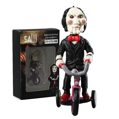 💀 Saw Billy Mini Figure – Creepy Thriller PVC Collectible | Horror Movie Toy