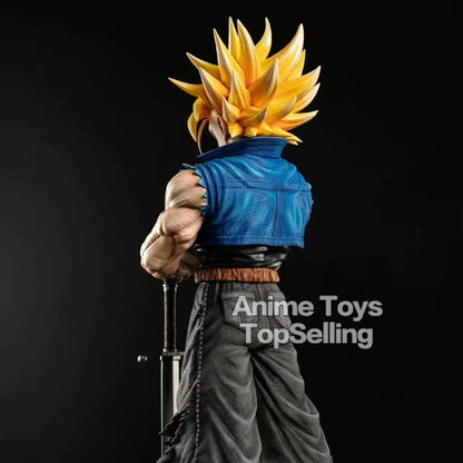 🔥 25CM Dragon Ball Z Future Trunks Figure – PVC Action Statue | Epic Anime Collection & Gift for Kids 💥⚡ "The future is in his hands!"