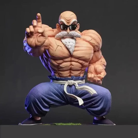 Anime Dragon Ball 9cm Mini Figure Goku Kame Sennin Figurine Muscle Master Roshi PVC Action Figure Model Children Dolls Gift Toys