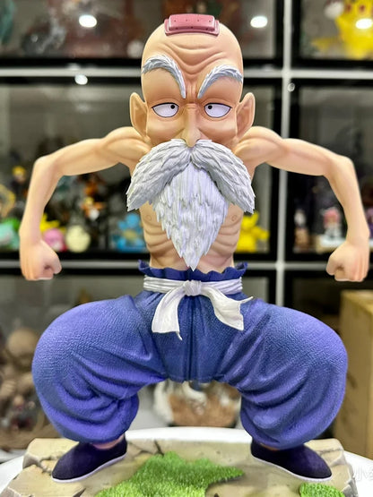 🔥 18CM Dragon Ball Master Roshi Figure – Kame Sennin PVC Action Toy | Epic Desktop Decoration & Collectible Gift 💥⚡ "The legendary turtle hermit is here!"