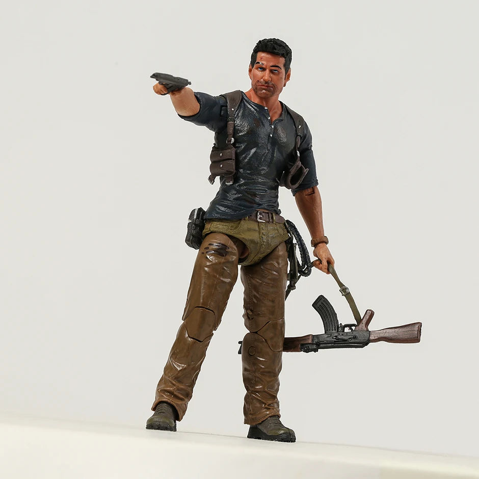 🎮 Nathan Drake Figure – Ultimate Action Pose PVC Collectible | Adventure Game Icon 🌍💥