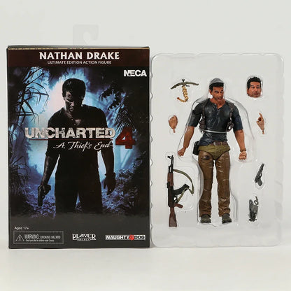 🎮 Nathan Drake Figure – Ultimate Action Pose PVC Collectible | Adventure Game Icon 🌍💥