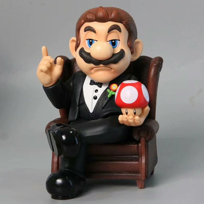 🍄 Super Mario Godfather 15CM Figure – Epic PVC Action Toy | Iconic Collectible & Unique Gift for Fans 🎮🔥