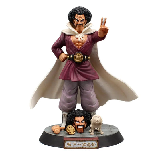 🔥 23CM Dragon Ball Z Mister (Hercule) Figure – Ultimate PVC Action Statue | Collectible Hero Model for Fans 💥🎮