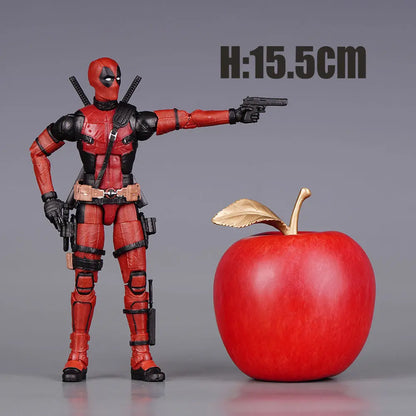 Deadpool & Wolverine Action Figure X-Men Joint Movable New Mutants Wilson Comics Wade Joint Movable Model Movie Toys for Kids