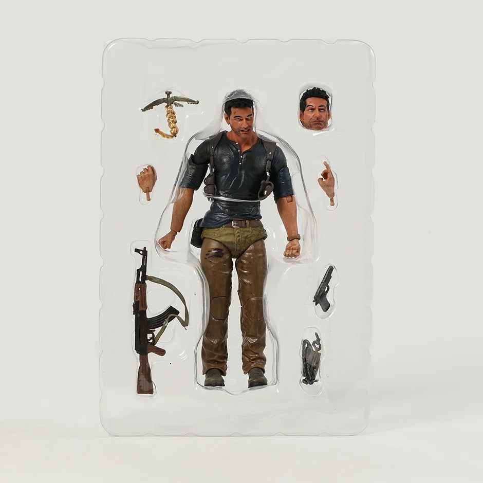 🎮 Nathan Drake Figure – Ultimate Action Pose PVC Collectible | Adventure Game Icon 🌍💥