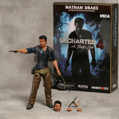 🎮 Nathan Drake Figure – Ultimate Action Pose PVC Collectible | Adventure Game Icon 🌍💥