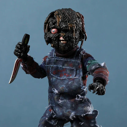 🤡🔪 Chucky Good Guy Figure – Creepy PVC Horror Doll | Must-Have Collectible for Fans 💀🎥