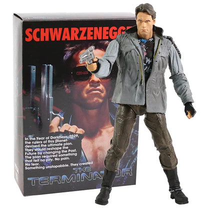 🤖 Terminator 2: Arnold Schwarzenegger – Iconic PVC Action Figure | Ultimate Collector’s Piece 🔥